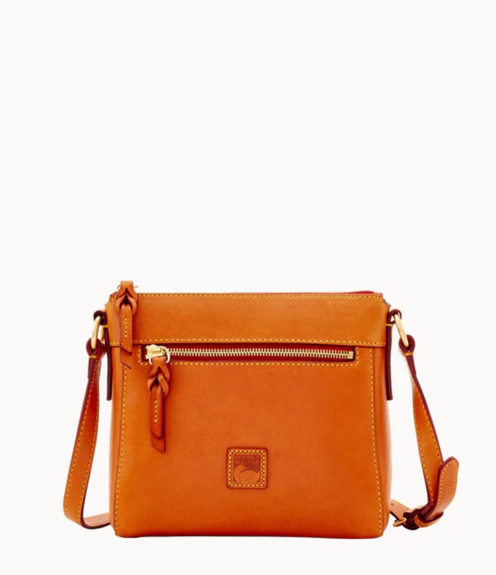 Dooney & Bourke Florentine Allison Leather Crossbody Natural Tan